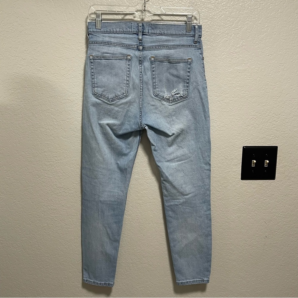 Everlane Light Wash High Rise Skinny Jeans Size 27 - Picture 3 of 8